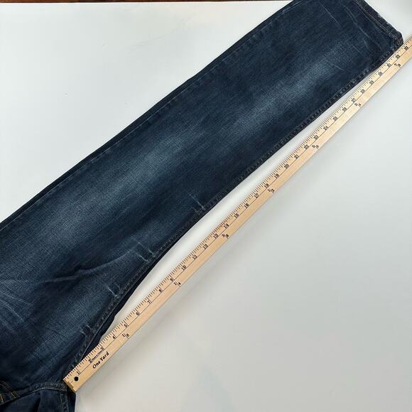 GF Regular Gianfranco Ferre Jeans US 32 IT 46 Blue Denim Regular Straight Jeans - Picture 15 of 16